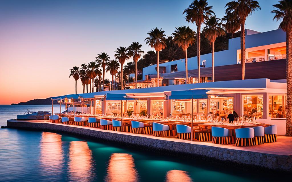 Seafront Restaurants in Ibiza